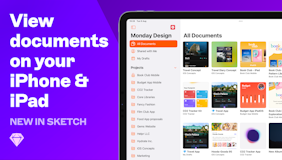 Image of New in Sketch: View documents on your iPhone & iPad